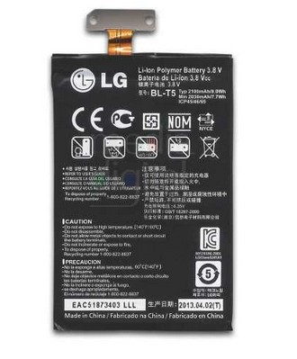 Pila Bl-t5 Batería Lg Nexus 4 E960 Optimus G E970 E973 Ls970